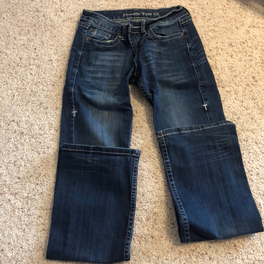 Cowgirl Tuff Never Give Up Jeans